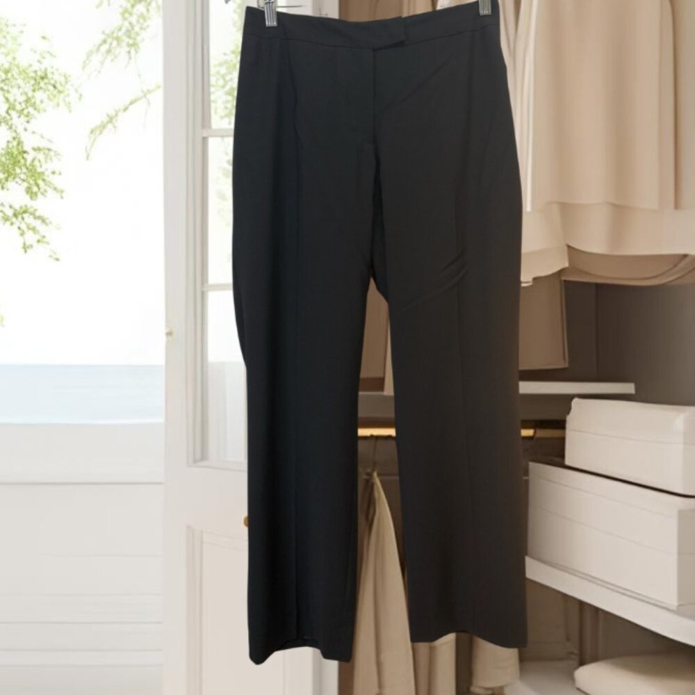 Talbots Wool-Blend Cropped Dress Pants • 14WP Petite • Black